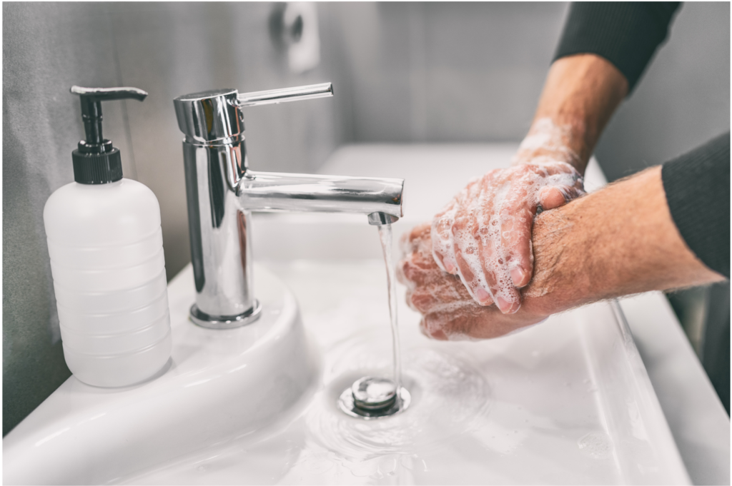 Lavaggio mani per prevenzione infezioni correlate all'assistenza RSA